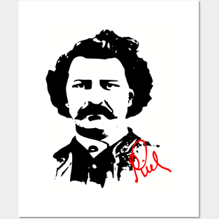 Louis Riel - Metis Leader - Manitoba Canada History Posters and Art